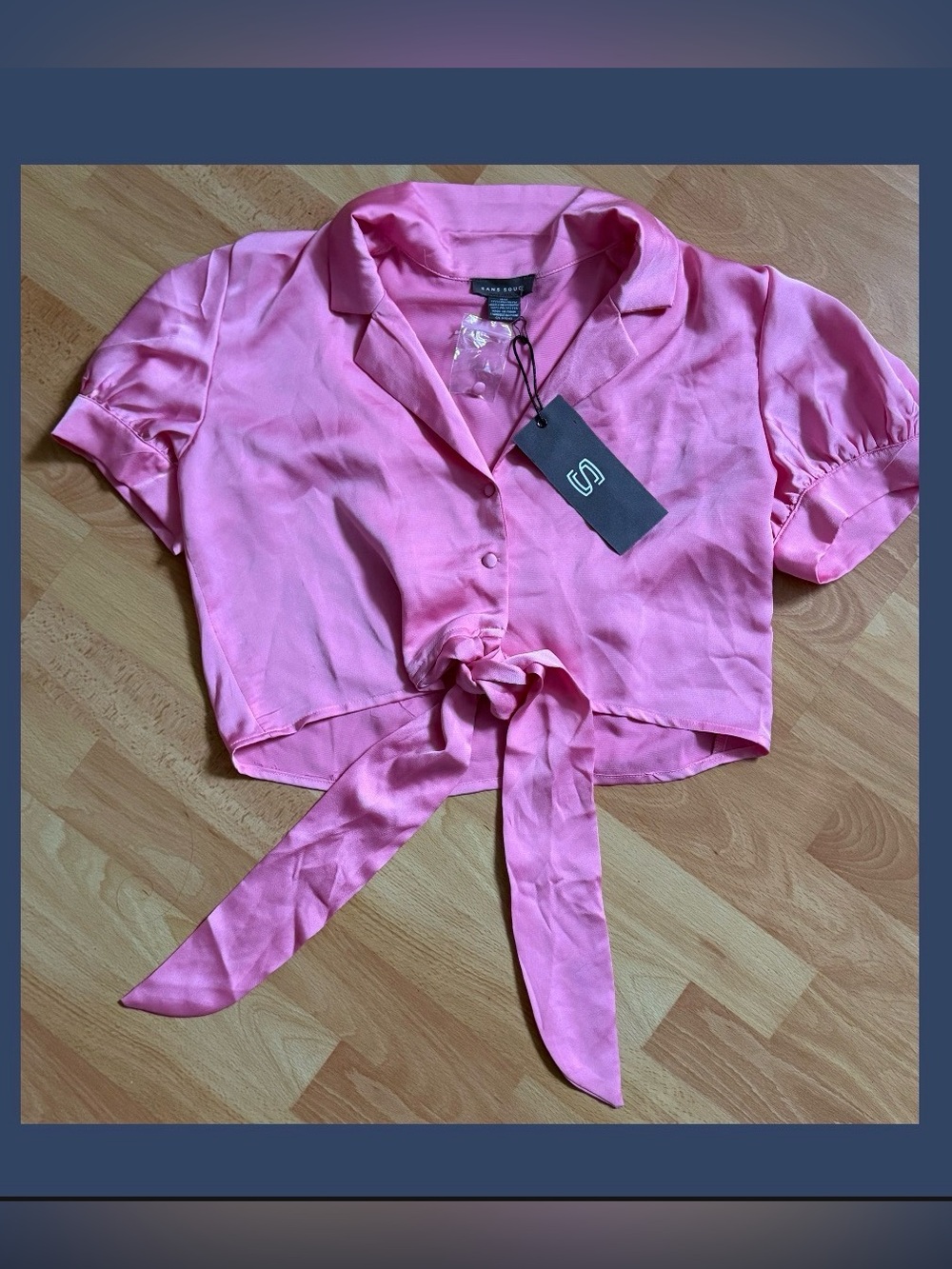 Sans Souci Vibrant Pink Blouse